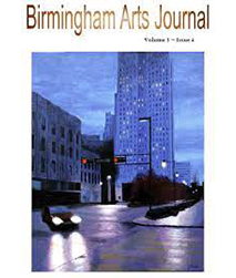 Birmingham Arts Journal cover