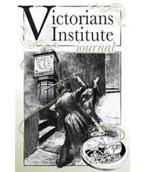 Victorians Institute Journal cover
