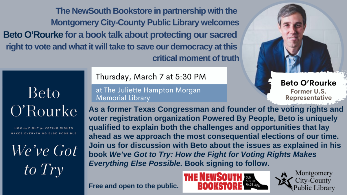 The NewSouth Bookstore with the Montgomery City-County Public Library ...