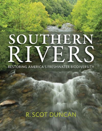 Cover of Southern Rivers - River water rushing over stones. 