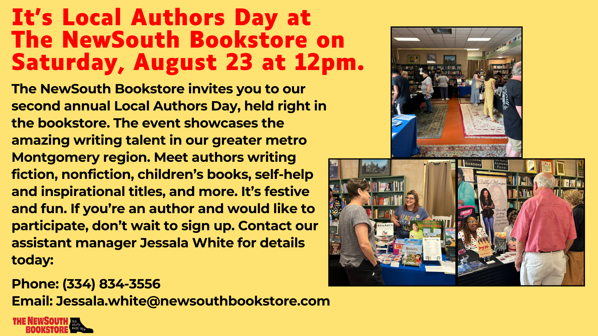 Local Author Event