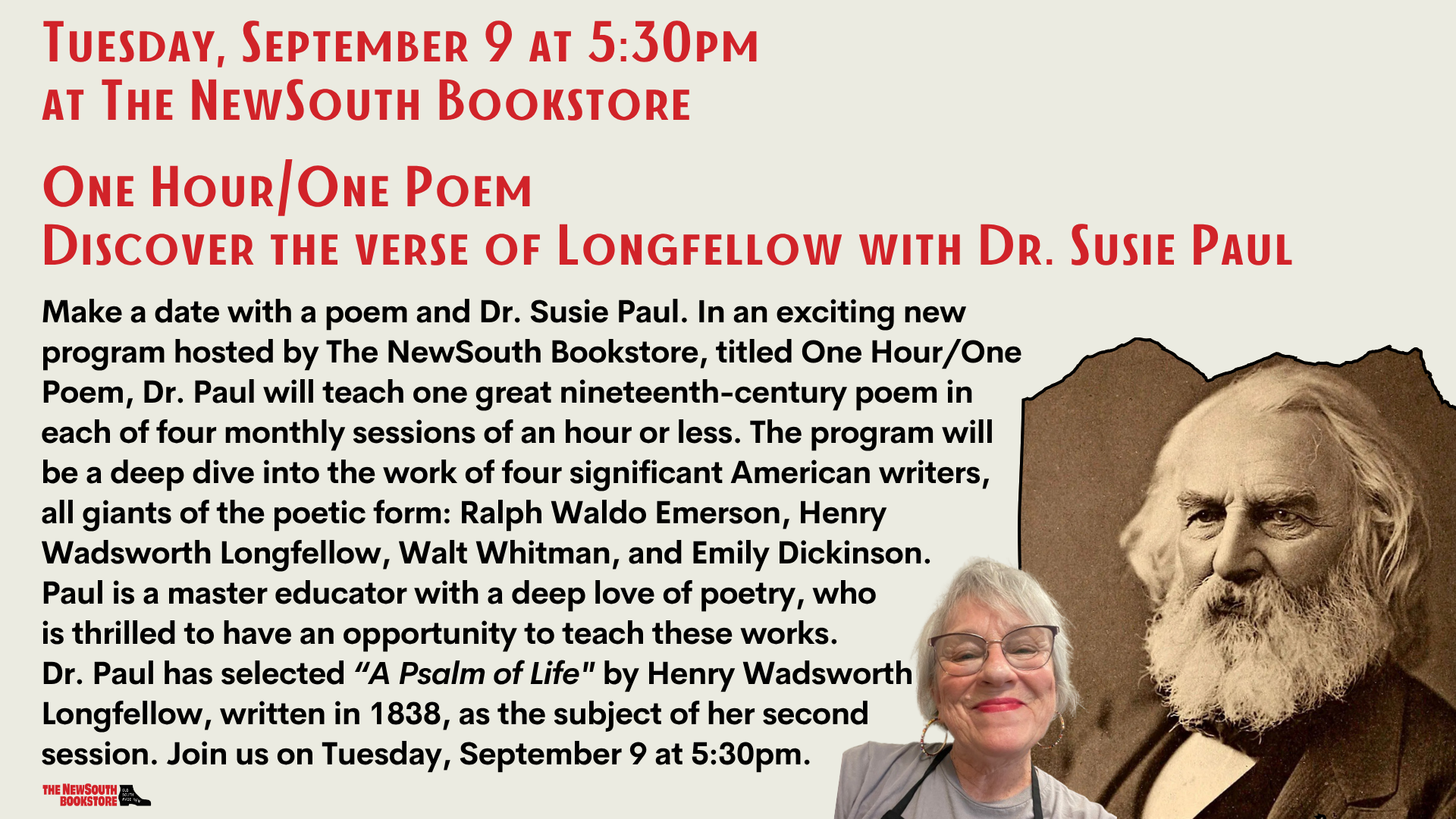 One Hour One Poem Longfellow